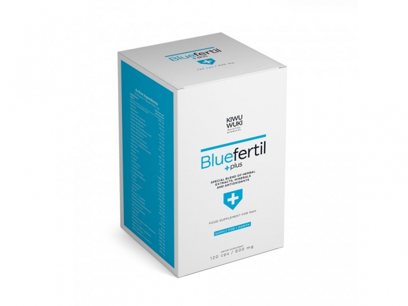 BlueFertil Plus – 600mg | 120 cps |pro zlepšení kvality spermií a plodnosti