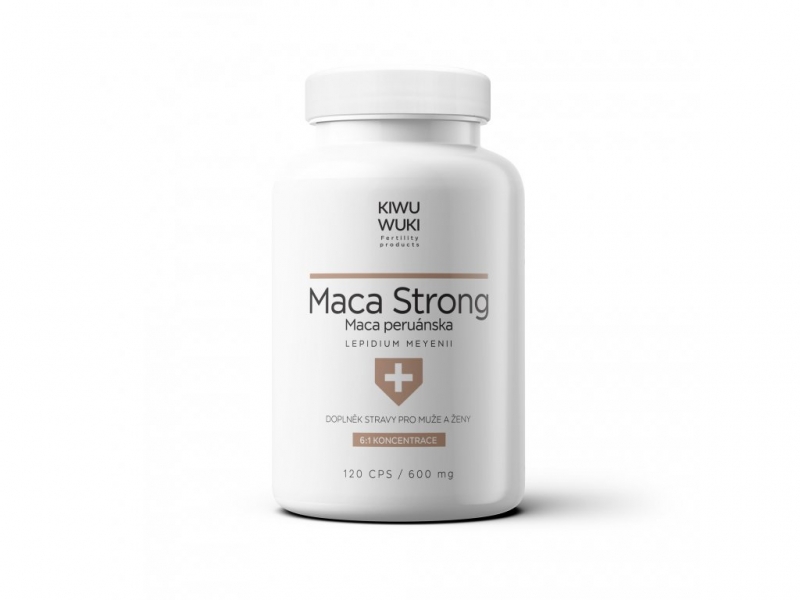 BIO MACA Peruánská STRONG | Kapsle 120 cps|600mg| Koncentrát 6: 1
